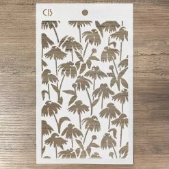 5x8 Stencils Daisies - Texture Stencil 5x8 By Ciao Bella Stencil Art