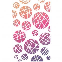 5x8 Stencils Dots & Stripes - Texture Stencil 5x8 By Ciao Bella Stencil Art