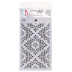 Siena - Texture Stencil 5x8 By Ciao Bella Stencil Art 5x8 Stencils