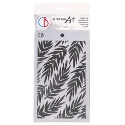 Fern - Texture Stencil 5x8 By Ciao Bella Stencil Art 5x8 Stencils