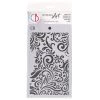 5x8 Stencils Flourish - Texture Stencil 5x8 By Ciao Bella Stencil Art 2 5x8 Stencils Flourish - Texture Stencil 5x8 By Ciao Bella Stencil Art