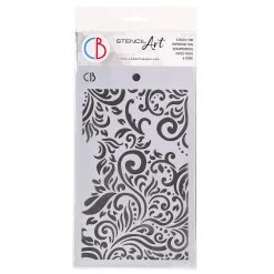 5x8 Stencils Flourish - Texture Stencil 5x8 By Ciao Bella Stencil Art