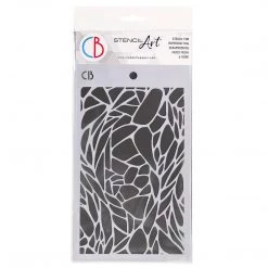 5x8 Stencils Tiffany - Texture Stencil 5x8 By Ciao Bella Stencil Art