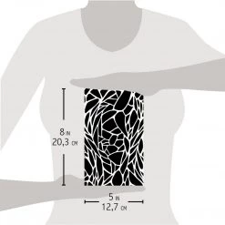 5x8 Stencils Tiffany - Texture Stencil 5x8 By Ciao Bella Stencil Art 10 5x8 Stencils Tiffany - Texture Stencil 5x8 By Ciao Bella Stencil Art