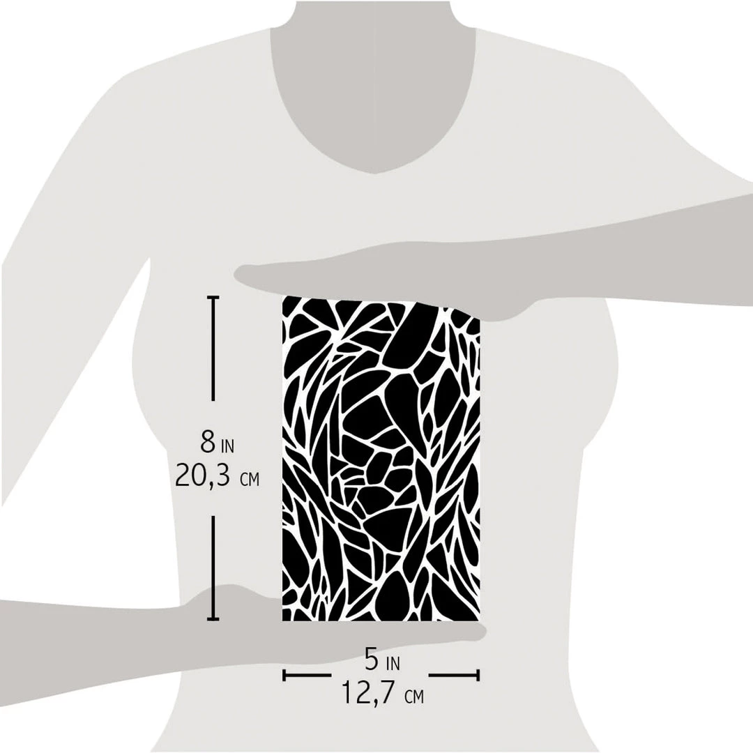 5x8 Stencils Tiffany - Texture Stencil 5x8 By Ciao Bella Stencil Art 6 5x8 Stencils Tiffany - Texture Stencil 5x8 By Ciao Bella Stencil Art