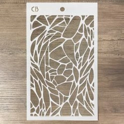 5x8 Stencils Tiffany - Texture Stencil 5x8 By Ciao Bella Stencil Art 11 5x8 Stencils Tiffany - Texture Stencil 5x8 By Ciao Bella Stencil Art