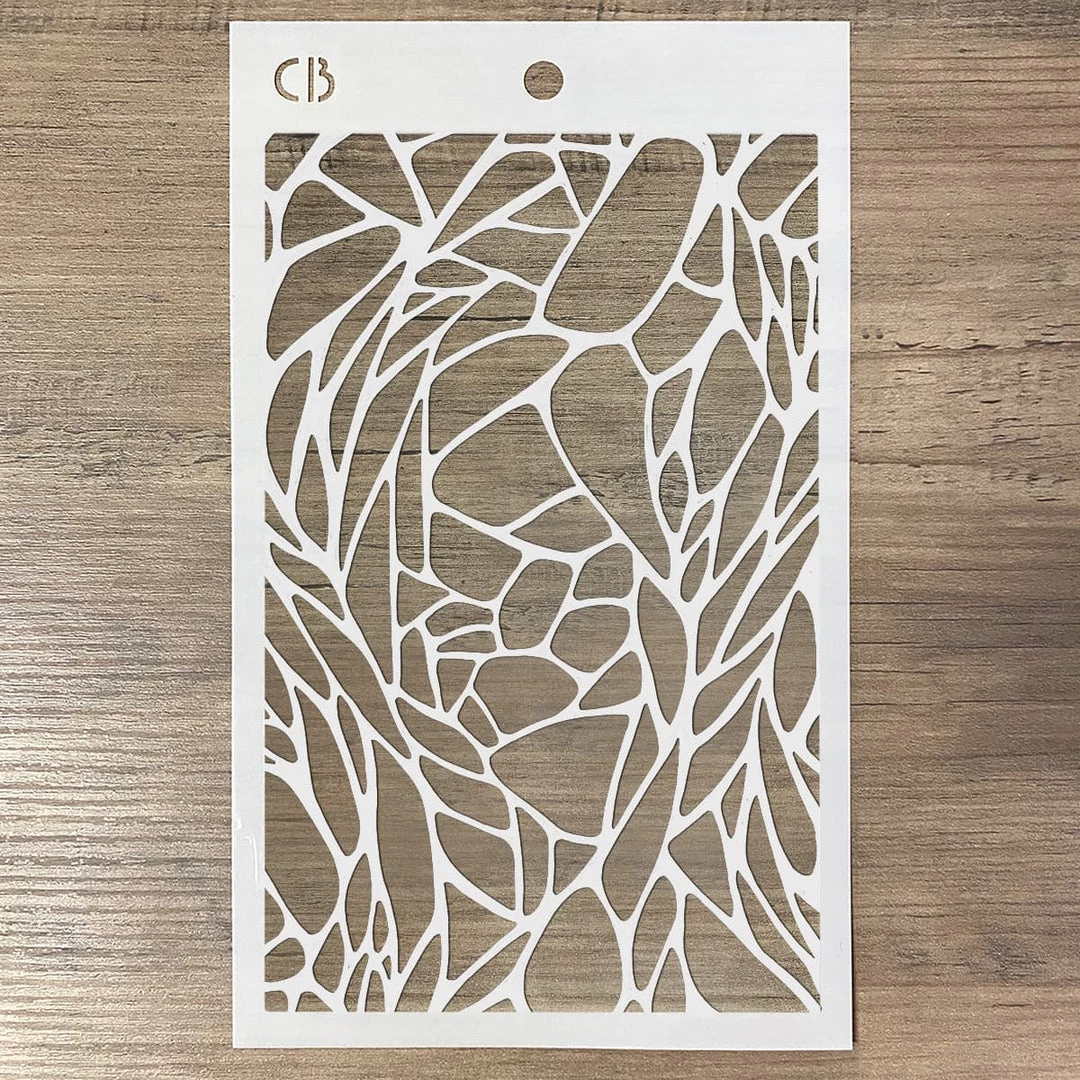 5x8 Stencils Tiffany - Texture Stencil 5x8 By Ciao Bella Stencil Art 7 5x8 Stencils Tiffany - Texture Stencil 5x8 By Ciao Bella Stencil Art