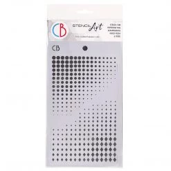 5x8 Stencils Dots & Diamonds - Texture Stencil 5x8 By Ciao Bella Stencil Art