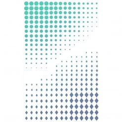 5x8 Stencils Dots & Diamonds - Texture Stencil 5x8 By Ciao Bella Stencil Art