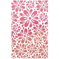 Blossom - Texture Stencil 5x8 By Ciao Bella Stencil Art