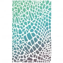 5x8 Stencils Crocodile - Texture Stencil 5x8 By Ciao Bella Stencil Art
