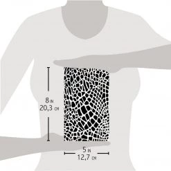 5x8 Stencils Crocodile - Texture Stencil 5x8 By Ciao Bella Stencil Art