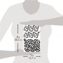 Net - Texture Stencil 5x8 By Ciao Bella Stencil Art 5x8 Stencils