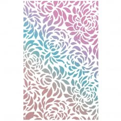 5x8 Stencils Floral - Texture Stencil 5x8 By Ciao Bella Stencil Art