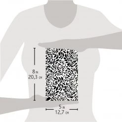 5x8 Stencils Floral - Texture Stencil 5x8 By Ciao Bella Stencil Art