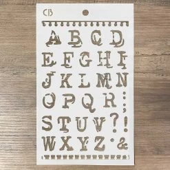 Reporter - Texture Stencil 5x8 By Ciao Bella Stencil Art 5x8 Stencils 11 Reporter - Texture Stencil 5x8 By Ciao Bella Stencil Art 5x8 Stencils