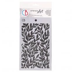 Ramage - Texture Stencil 5x8 By Ciao Bella Stencil Art