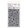 Abstract Bricks - Texture Stencil 5x8 By Ciao Bella Stencil Art
