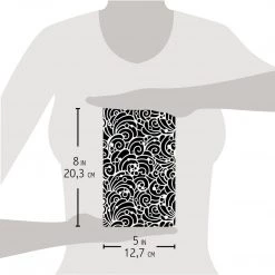 Shells & Bubbles - Texture Stencil 5x8 By Ciao Bella Stencil Art 5x8 Stencils