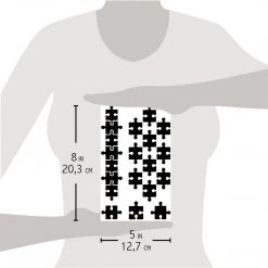 5x8 Stencils Puzzle - Texture Stencil 5x8 By Ciao Bella Stencil Art