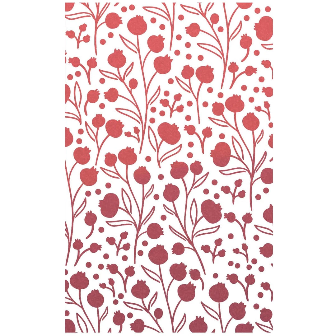 Winter Berries - Texture Stencil 5x8 By Ciao Bella Stencil Art 4 Winter Berries - Texture Stencil 5x8 By Ciao Bella Stencil Art