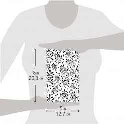 Mistletoe - Texture Stencil 5x8 By Ciao Bella Stencil Art Winter / Christmas