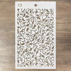 Ephesus - Texture Stencil 5x8 By Ciao Bella Stencil Art