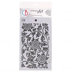 5x8 Stencils Palenque - Texture Stencil 5x8 By Ciao Bella Stencil Art