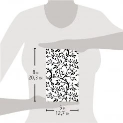 Tree Branches - Texture Stencil 5x8 By Ciao Bella Stencil Art