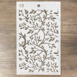 Tree Branches - Texture Stencil 5x8 By Ciao Bella Stencil Art