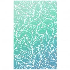 5x8 Stencils Wavy Leaves - Texture Stencil 5x8 By Ciao Bella Stencil Art