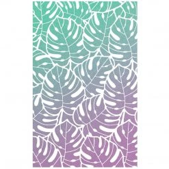 5x8 Stencils Tropical Leaves - Texture Stencil 5x8 By Ciao Bella Stencil Art