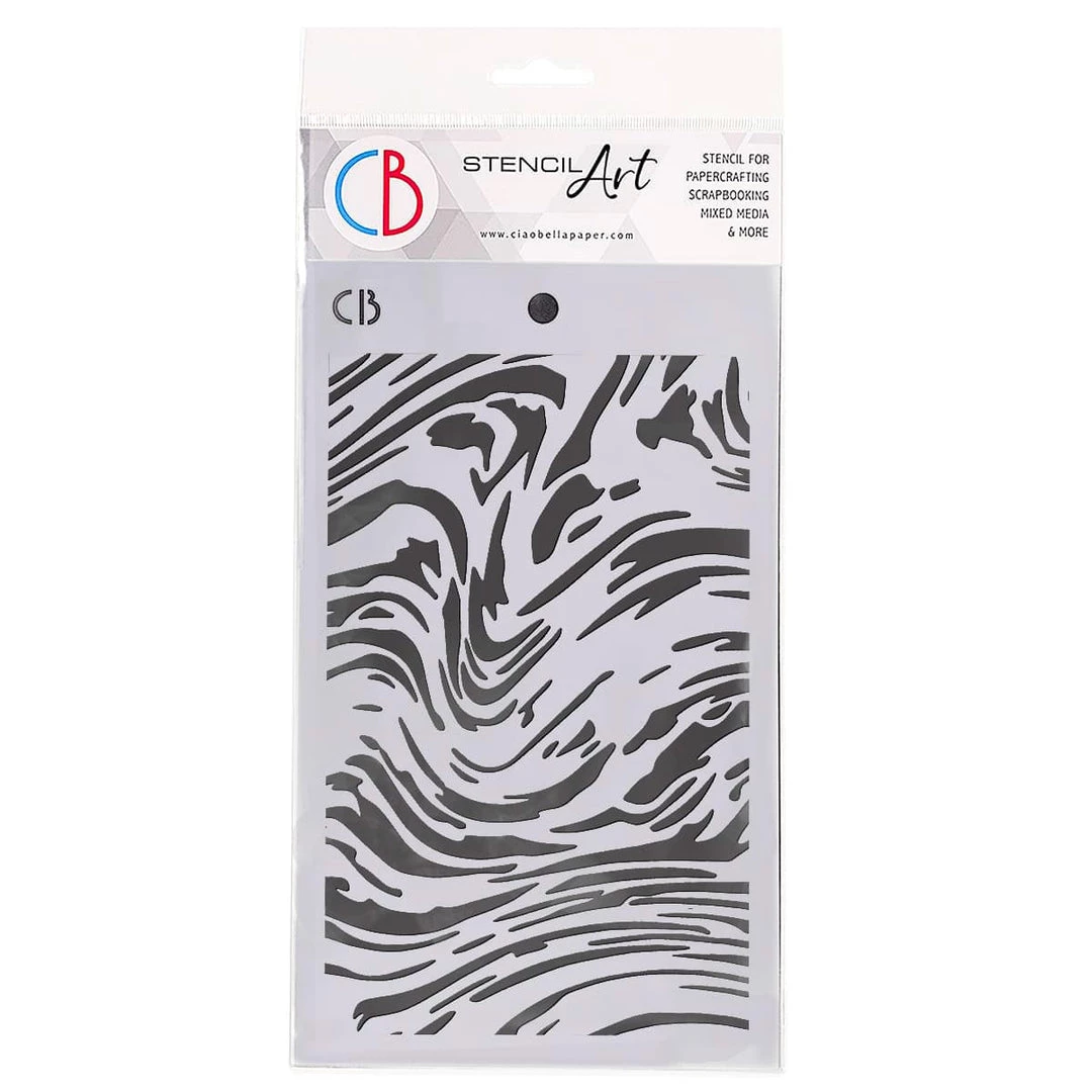 5x8 Stencils Marble - Texture Stencil 5x8 By Ciao Bella Stencil Art 3 5x8 Stencils Marble - Texture Stencil 5x8 By Ciao Bella Stencil Art
