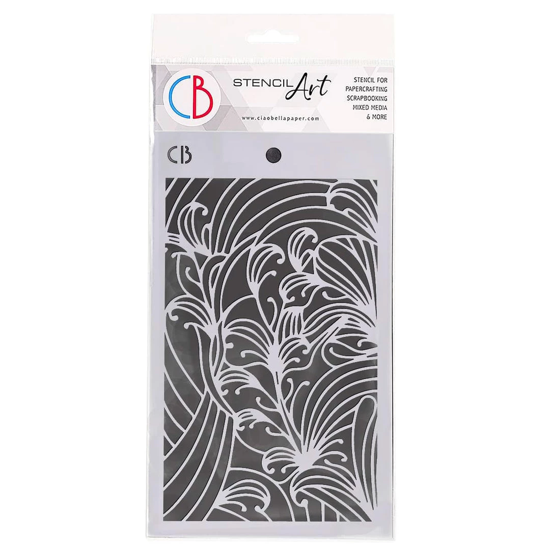 5x8 Stencils Petra - Texture Stencil 5x8 By Ciao Bella Stencil Art 3 5x8 Stencils Petra - Texture Stencil 5x8 By Ciao Bella Stencil Art