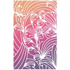 5x8 Stencils Petra - Texture Stencil 5x8 By Ciao Bella Stencil Art