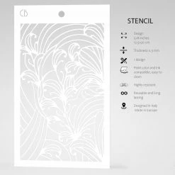 5x8 Stencils Petra - Texture Stencil 5x8 By Ciao Bella Stencil Art 9 5x8 Stencils Petra - Texture Stencil 5x8 By Ciao Bella Stencil Art