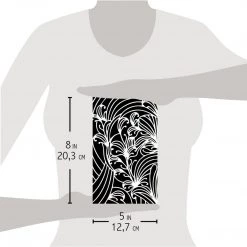 5x8 Stencils Petra - Texture Stencil 5x8 By Ciao Bella Stencil Art 10 5x8 Stencils Petra - Texture Stencil 5x8 By Ciao Bella Stencil Art