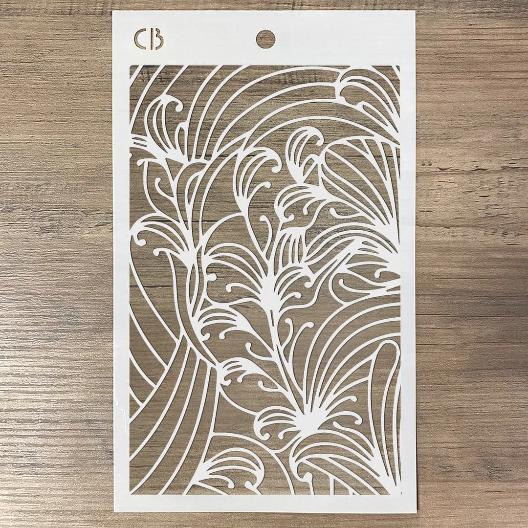 5x8 Stencils Petra - Texture Stencil 5x8 By Ciao Bella Stencil Art 7 5x8 Stencils Petra - Texture Stencil 5x8 By Ciao Bella Stencil Art