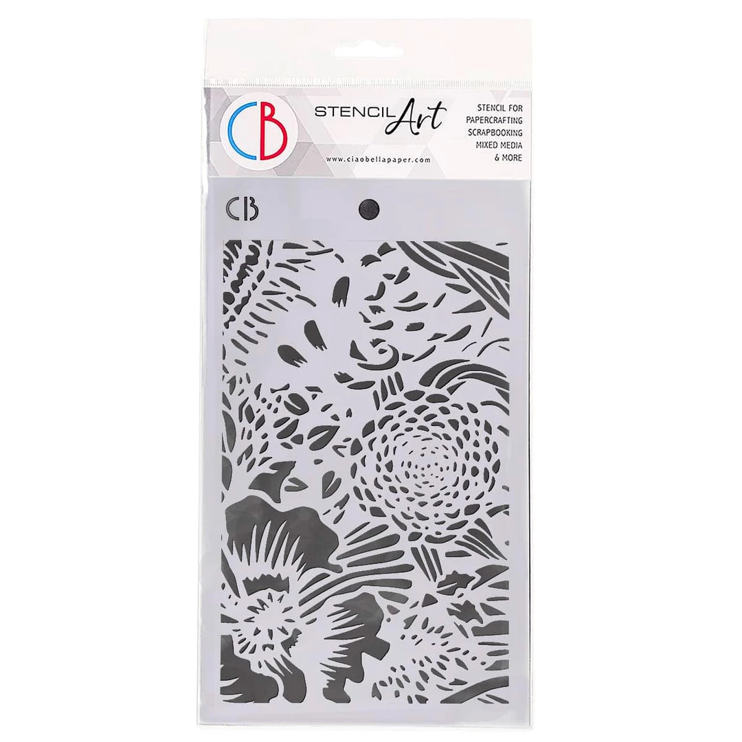 Tulum - Texture Stencil 5x8 By Ciao Bella Stencil Art 5x8 Stencils 3 Tulum - Texture Stencil 5x8 By Ciao Bella Stencil Art 5x8 Stencils