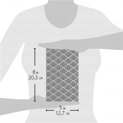 Mermaid - Texture Stencil 5x8 By Ciao Bella Stencil Art