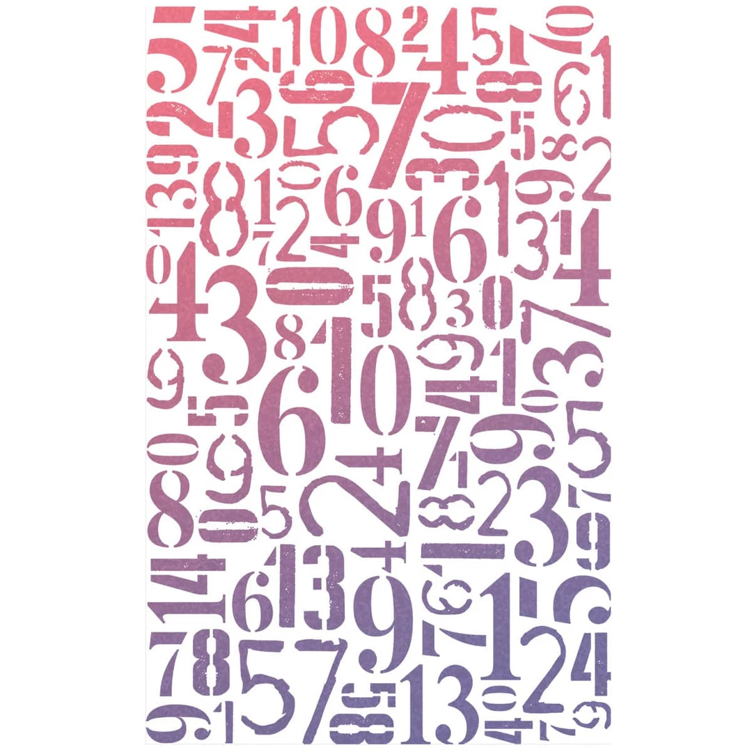 Crypto - Texture Stencil 5x8 By Ciao Bella Stencil Art 4 Crypto - Texture Stencil 5x8 By Ciao Bella Stencil Art