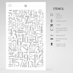 Crypto - Texture Stencil 5x8 By Ciao Bella Stencil Art 9 Crypto - Texture Stencil 5x8 By Ciao Bella Stencil Art