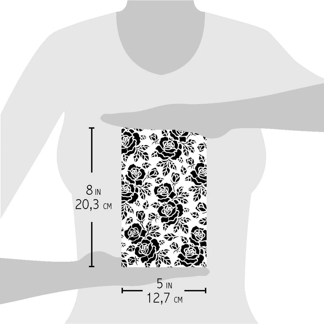 Newly Added Products! Rosebush - Texture Stencil 5x8 By Ciao Bella Stencil Art 6 Newly Added Products! Rosebush - Texture Stencil 5x8 By Ciao Bella Stencil Art