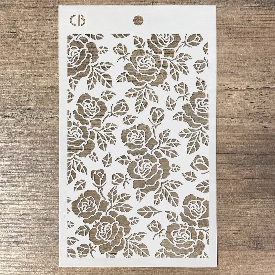 Newly Added Products! Rosebush - Texture Stencil 5x8 By Ciao Bella Stencil Art 7 Newly Added Products! Rosebush - Texture Stencil 5x8 By Ciao Bella Stencil Art