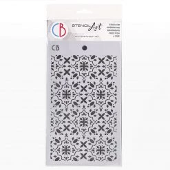 Newly Added Products! Prestige - Texture Stencil 5x8 By Ciao Bella Stencil Art