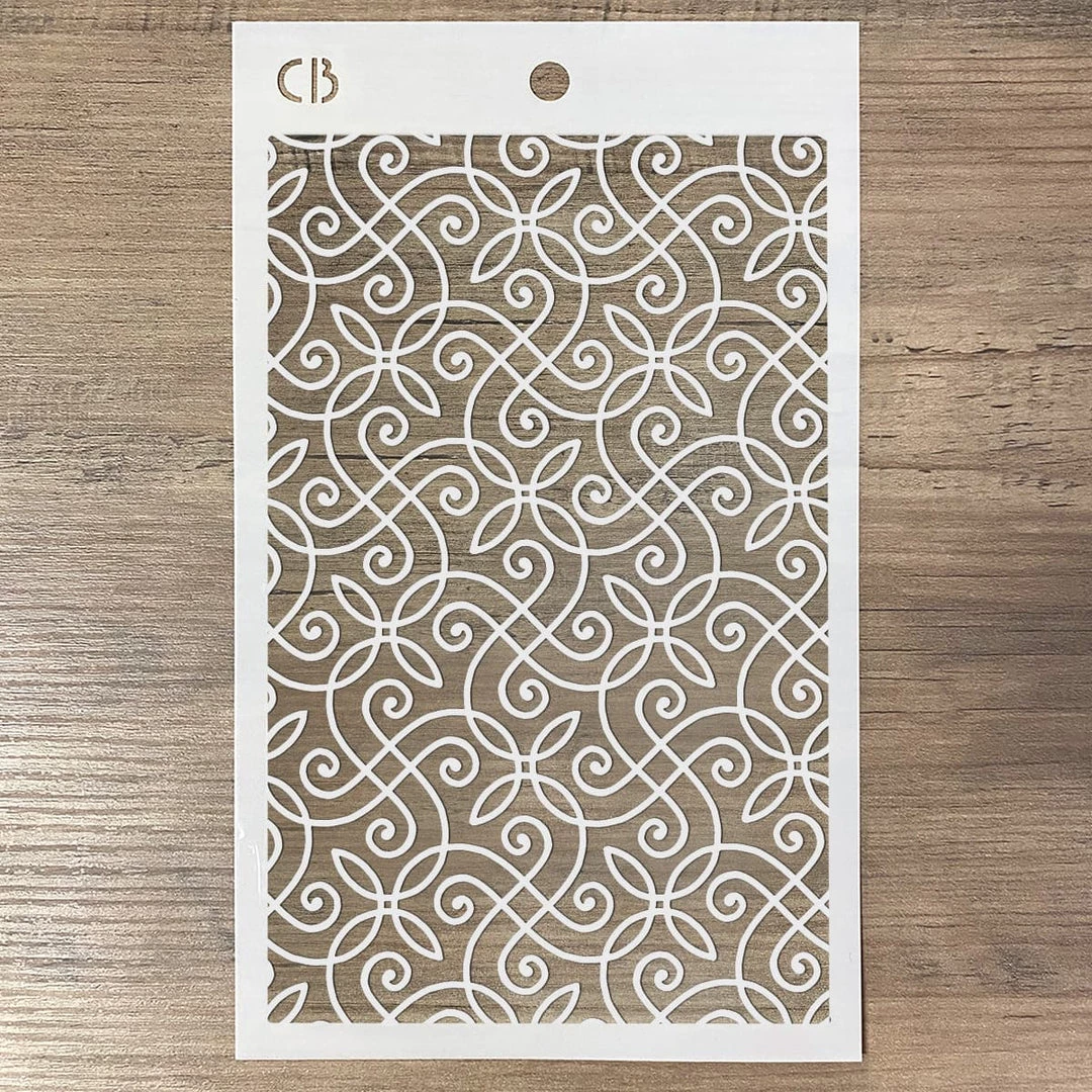 Harmony - Texture Stencil 5x8 By Ciao Bella Stencil Art 7 Harmony - Texture Stencil 5x8 By Ciao Bella Stencil Art