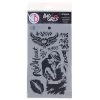 Bad Girls Stamps & Stencils Urban Kiss - Texture Bad Girls Stencil 5x8 By Ciao Bella