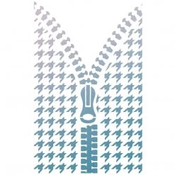 Open Zip - Texture Bad Girls Stencil 5x8 By Ciao Bella Bad Girls Stamps & Stencils