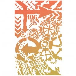 Bad Girls Stamps & Stencils 406 - Texture Bad Girls Stencil 5x8 By Ciao Bella