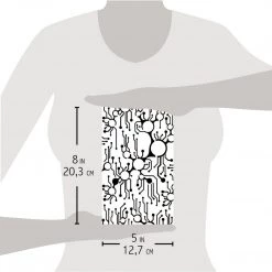 Metro - Texture Bad Girls Stencil 5x8 By Ciao Bella Bad Girls Stamps & Stencils